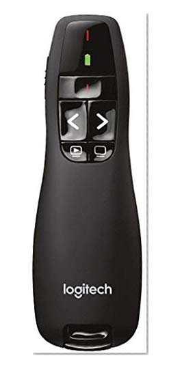 Logitech R400 Télécommande de Présentation sans Fil Noir (910-001356)