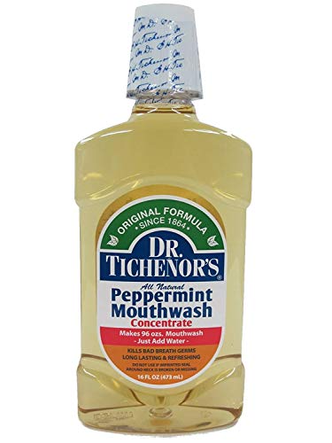 Book Cover Dr. Tichenors Dr. Tichenors Antiseptic Mouthwash Peppermint, Peppermint 16 oz