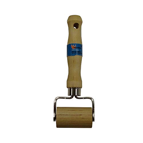 Warner 2" Wood Flat Seam Roller, Double Bracket, #32