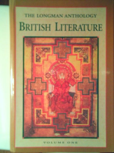 Longman Anthology Of British Literature Volume 1