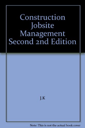 Construction Jobsite Management Second 2nd Edition