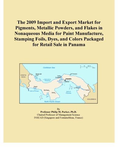 The 2009 Import and Export Market for Pigments, Metallic Powders, and Flakes in Nonaqueous Media for Paint Manufacture, Stamping Foils, Dyes, and Colors Packaged for Retail Sale in Panama