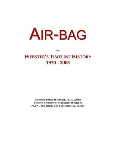 Air-bag: Webster's Timeline History, 1970 - 2005