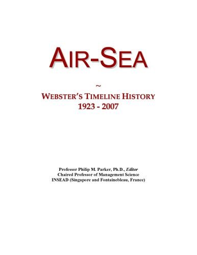 Air-Sea: Webster's Timeline History, 1923 - 2007