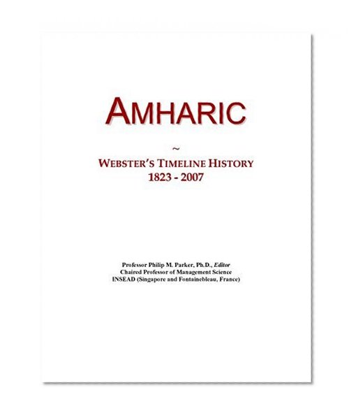 Amharic: Webster's Timeline History, 1823 - 2007