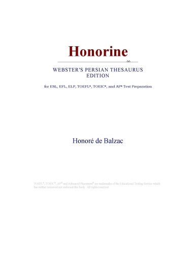 Honorine (Webster's Persian Thesaurus Edition)