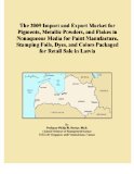 The 2009 Import and Export Market for Pigments, Metallic Powders, and Flakes in Nonaqueous Media for Paint Manufacture, Stamping Foils, Dyes, and Colors Packaged for Retail Sale in Latvia