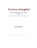 The Story of Siegfried (Webster's Arabic Thesaurus Edition)