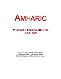 Amharic: Webster's Timeline History, 1823 - 2007