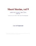 Short Stories, vol 9 (Webster's Arabic Thesaurus Edition)