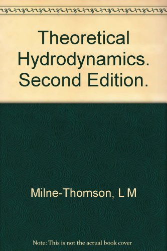 Theoretical Hydrodynamics. Second Edition.