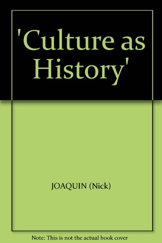 'Culture as History'