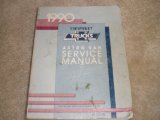 1990 Chevrolet Astro Van Service Manual