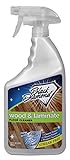 WOOD And LAMINATE Floor Cleaner: For Hardwood, Real, Natural and Engineered Flooring, Biodegradable Safe for Cleaning All Floors.