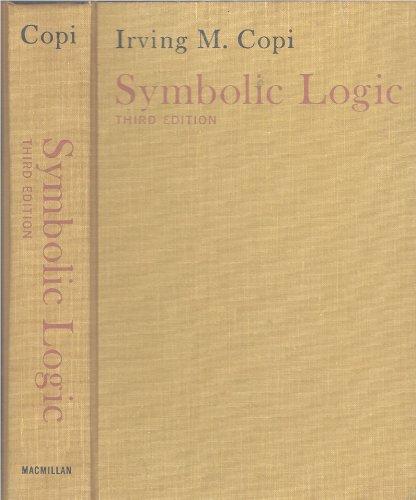 Symbolic Logic, 3rd, Third Edition