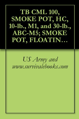 TB CML 100, SMOKE POT, HC, 10-lb., M1, and 30-lb., ABC-M5; SMOKE POT, FLOATING, HC, M4A2; SGF2, AN-M7; and SGF2, AN-M7A1, 1964