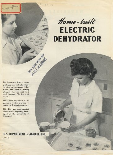 Home-Built Electric Dehydrator
