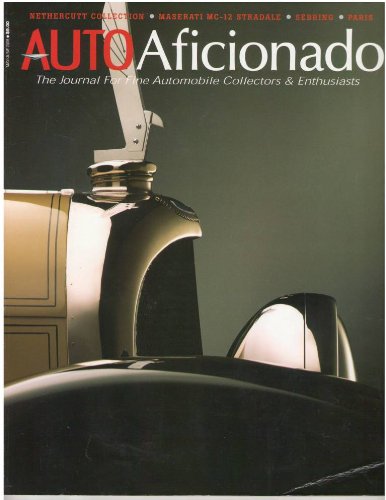 Auto Aficionado: The Journal for Fine Automobile Collectors & Enthusiasts (Volume 1 No. 2 May/June 2005)