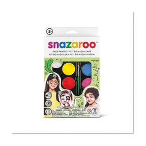 Snazaroo Face Paint Palette Kit, Rainbow