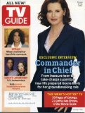 TV Guide October 24, 2005 Geena Davis/Commander In Chief, Oprah, Grey's Anatomy, David Krumholtz/Numbers Interview, Chris Noth/Law & Order Criminal Intent
