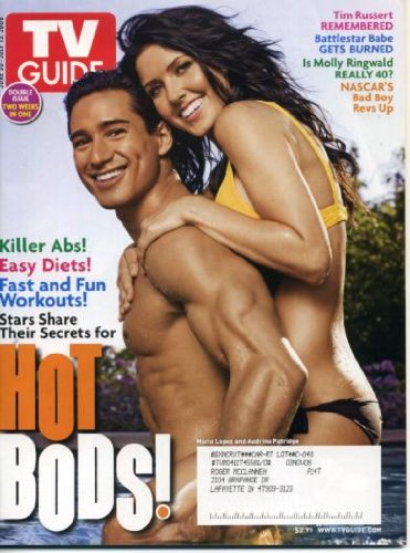TV Guide June 30, 2008 Mario Lopez & Audrina Patridge/The Bod Squad, Swingtown, Burn Notice, Vincent D'Onofrio/Law & Order Criminal Intent, Molly Ringwald, Kyle Busch/Nascar