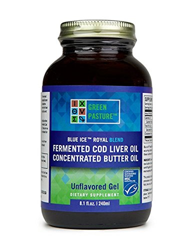 Green Pastures 240 ml Unflavoured Butter Oil /Fermented Cod Liver Oil Blend