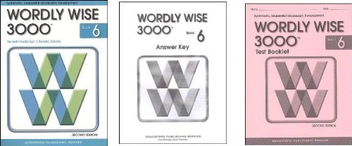 Set(Student Book, Test Book, Answer Key) (Wordly Wise 3000, 2nd Edition, Book 6)
