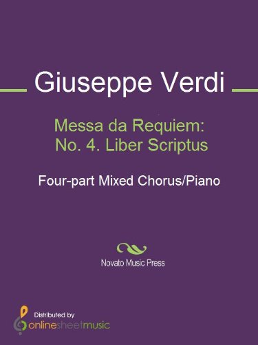 Messa da Requiem: No. 4. Liber Scriptus