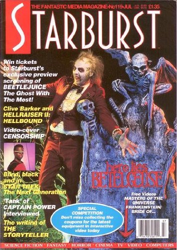STARBURST #119 (July 1988) "Clive Barker and Hellraiser II: Hellbound
