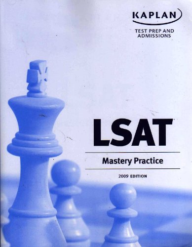 LSAT Mastery Practice 2009 Ed