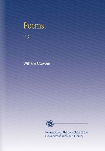 Poems,: V. 3