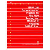 NFPA 291: Recommended Practice for Fire Flow Testing and Marking of Hydrants (2010)