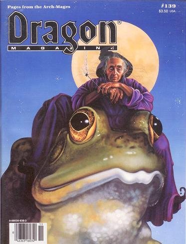 DRAGON #139 (Magazine - November 1988) "Pages from the Arch-Mages"