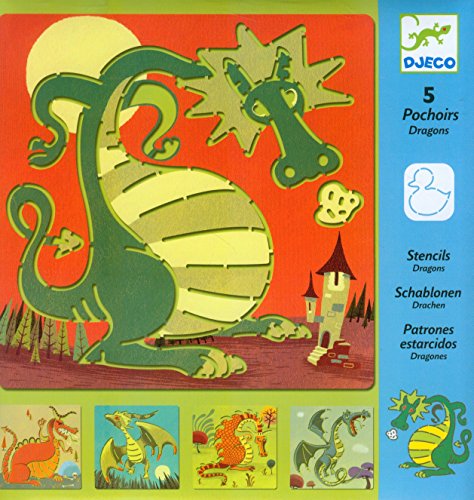Djeco – Pochoirs - Dragons
