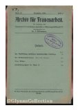 Archiv Fur Frauenarbeit, Im Auftrage Des Kaufmannischen Verbandes Fur Weibliche Angestellte : Band X, Dec 1922, Heft 4