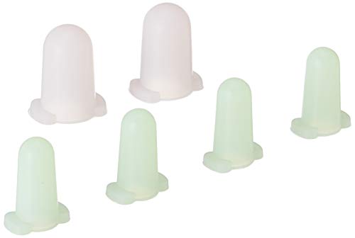 Wilton Silicone Cake Decorating Frosting Tip Cover Set, 6-Piece