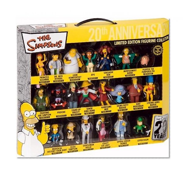 United Labels - Simpsons 20th Anniversary coffret collector 21 figurines PVC 8 c