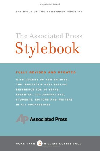 The Associated Press Stylebook and Briefing on Media Law