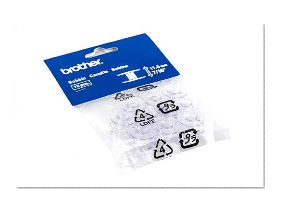 Brother Sewing and Embroidery Bobbins 10-pack, SA156
