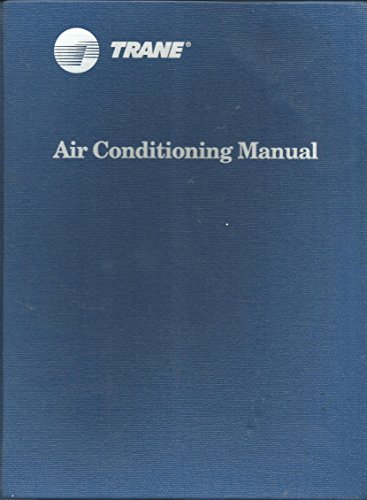 Book Cover Air Conditioning Manual