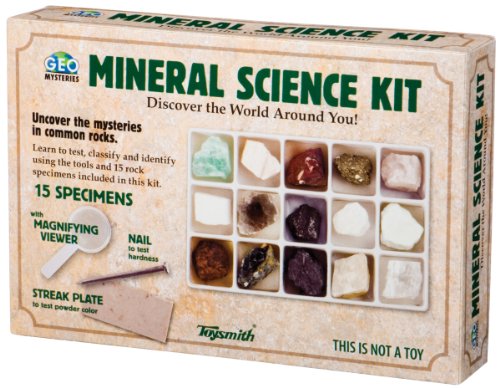 Book Cover Toysmith Mineral Science Kit