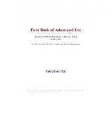 First Book of Adam and Eve (Webster's Japanese Thesaurus Edition)