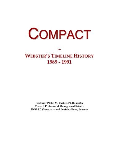 Compact: Webster's Timeline History, 1989 - 1991