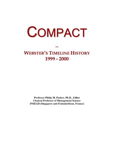 Compact: Webster's Timeline History, 1999 - 2000
