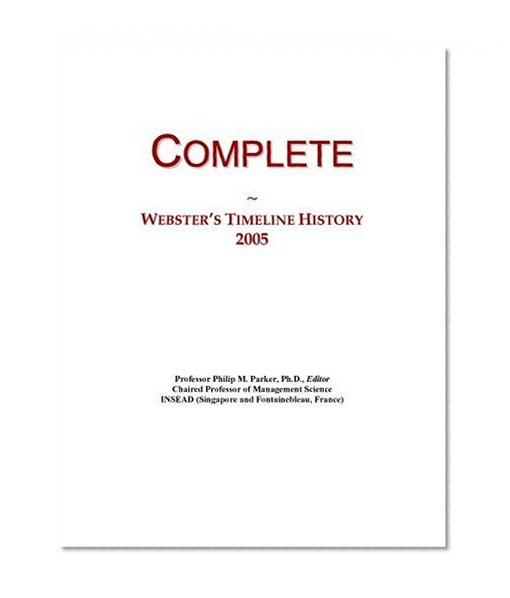 Complete: Webster's Timeline History, 2005