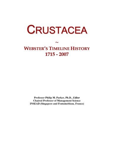 Crustacea: Webster's Timeline History, 1715 - 2007