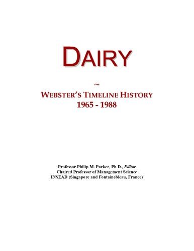 Dairy: Webster's Timeline History, 1965 - 1988