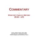 Commentary: Webster's Timeline History, 250 BC - 1871