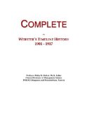 Complete: Webster's Timeline History, 1901 - 1917