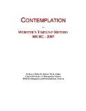 Contemplation: Webster's Timeline History, 800 BC - 2007